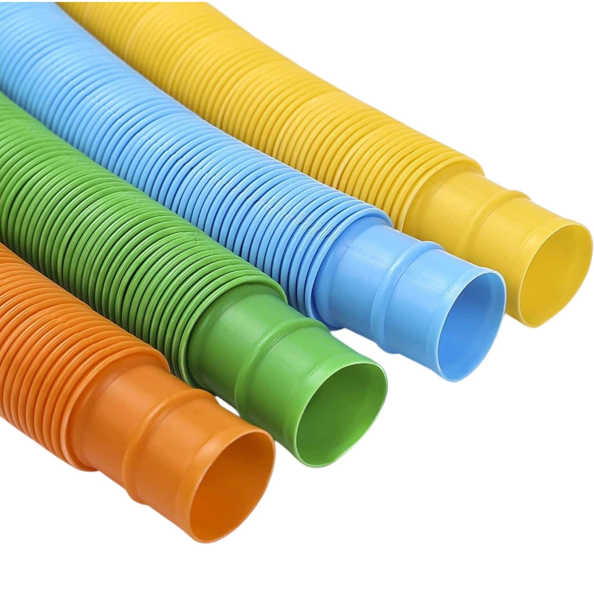 RURKA ANTYSTRESOWA SENSORYCZNA GNIOTEK RURA POP TUBE XXL MEGA ROZCIĄGLIWA - ZESTAW 16 SZTUK