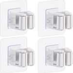 WIESZAK SAMOPRZYLEPNY UCHWYT NA SZCZOTKĘ MOPA KIJA BEZ WIERCENIA ŚCIENNY