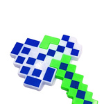 MINECRAFT Zestaw Siekiera + Kilof Pixel z dźwiękiem i światłem