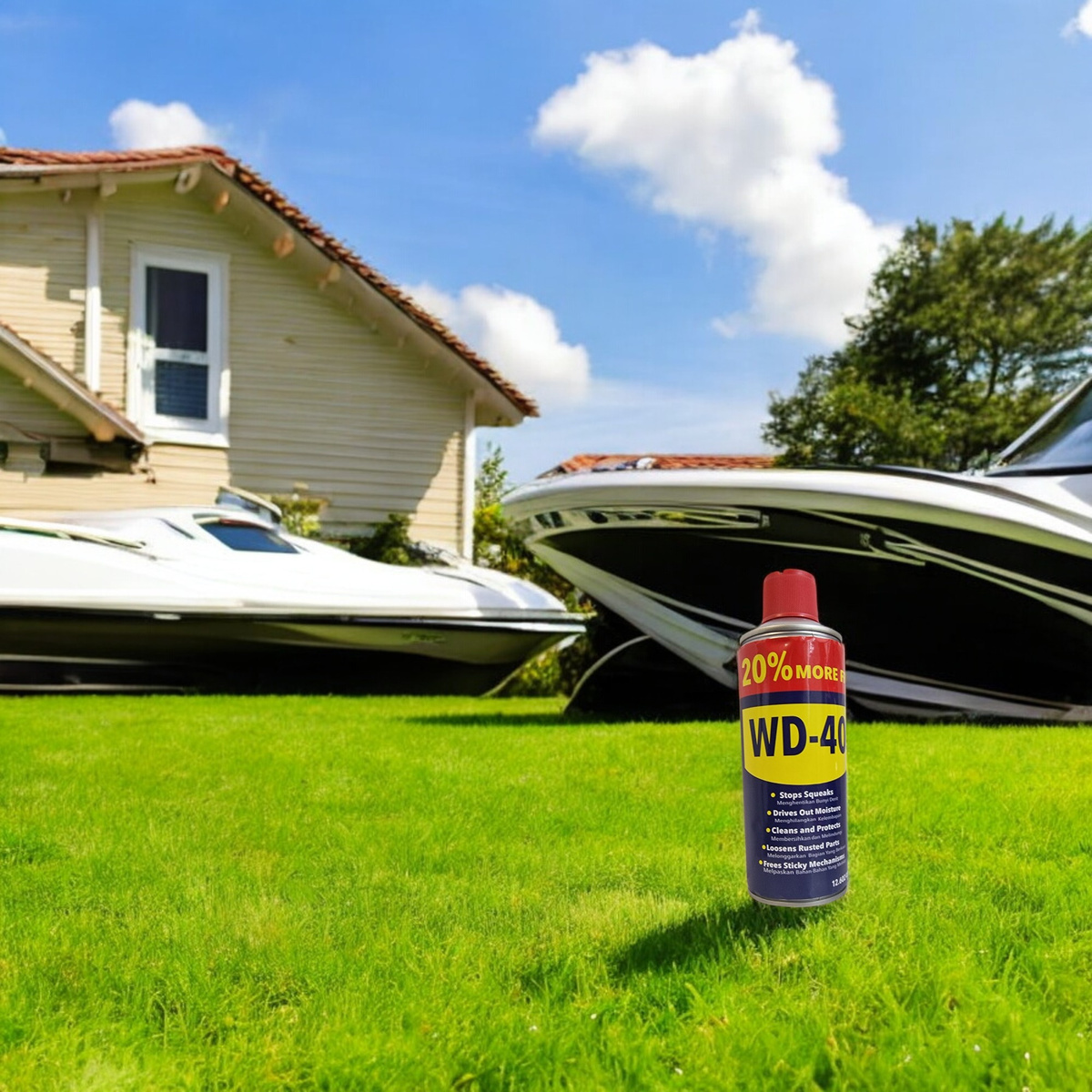 WD-40 – Uniwersalny Środek do Smarowania Ochrony i Czyszczenia 450ml
