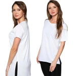 T-shirt Damski Klasyczny Biały M
