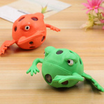 ZABAWKA ANTYSTRESOWA GNIOTEK ANTYSRESOWY ŻABA Z KULKAMI DLA DZIECI DOROSŁY