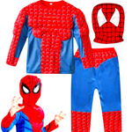 SPIDERMAN - STRÓJ DLA DZIECI + MASKA rozmiar M