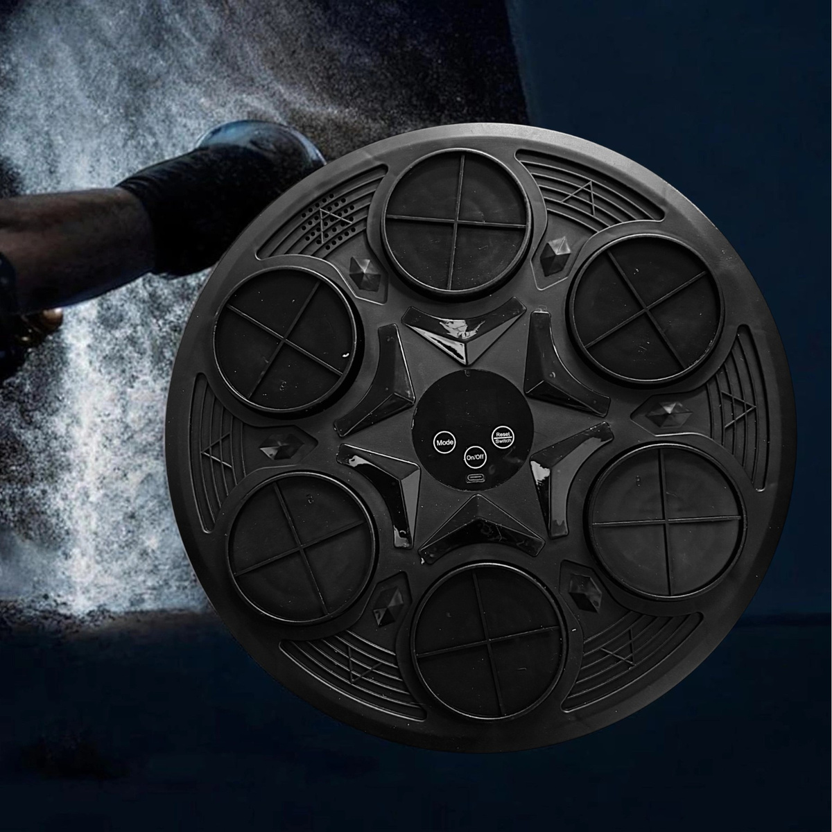 MUSIC BOXING MACHINE BLUETOOTH TRENINGOWA TARCZA BOKSERSKA ZRĘCZNOŚCIOWA 