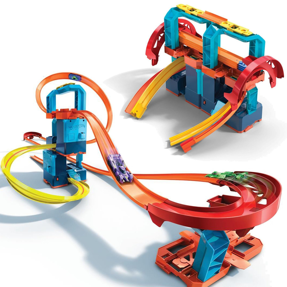 HOT WHEELS Tor Ultraprzyśpieszenie Zestaw z napędem GLC97 