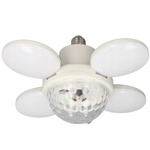 LAMPA LED SUFITOWA OBROTOWA INTELIGENTNA ŻARÓWKA GŁOŚNIK BLUETOOTH PILOT