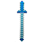 MINECRAFT Piankowy Miecz Diamentowy 61cm