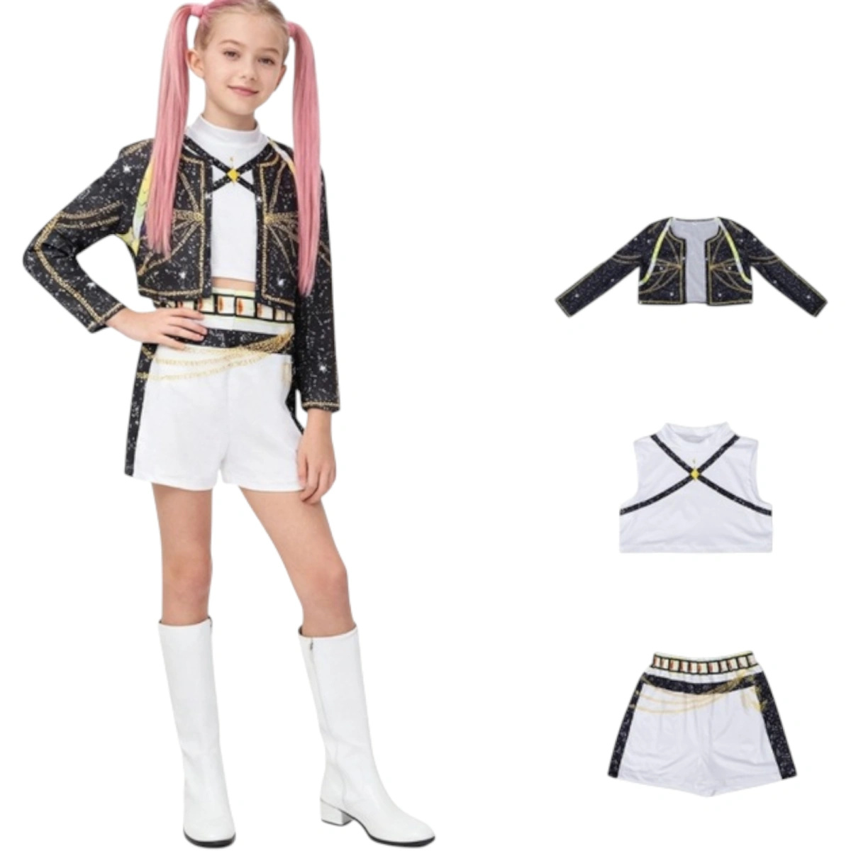 K-POP ŁOWCZYNIE DEMONÓW - Strój RUMI (CONCERT) rozmiar