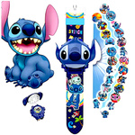 LILO I STICH ZEGAREK Z PROJEKTORM 3D WYŚWIETLA OBRAZKI IKONY PROJEKTOR