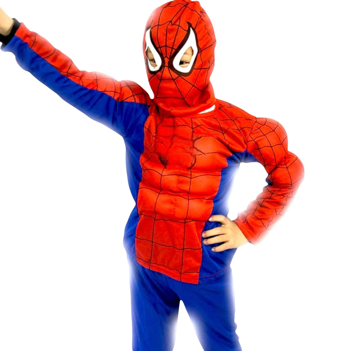 SPIDERMAN - STRÓJ DLA DZIECI + MASKA rozmiar M