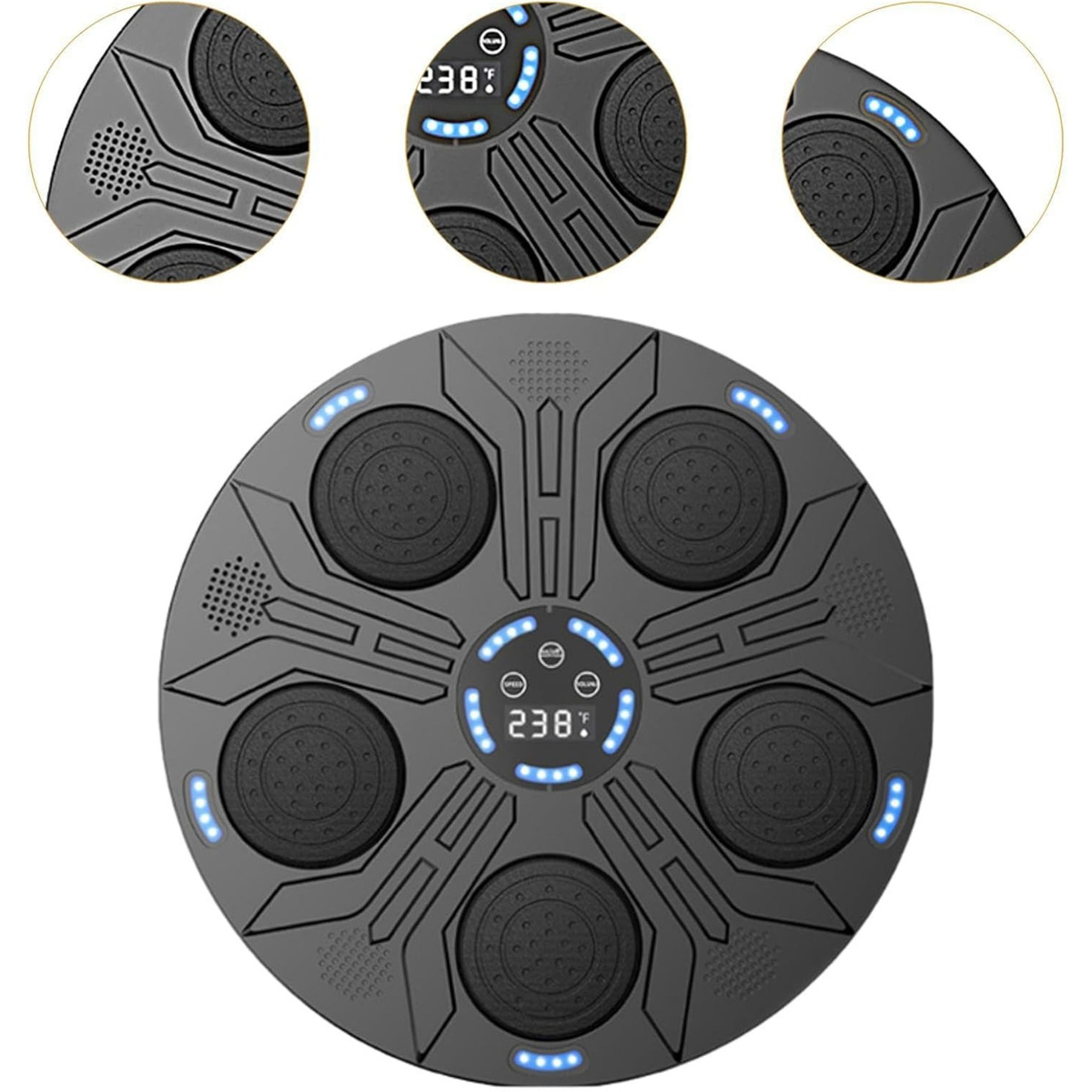 MUSIC BOXING MACHINE BLUETOOTH TRENINGOWA TARCZA BOKSERSKA ZRĘCZNOŚCIOWA 