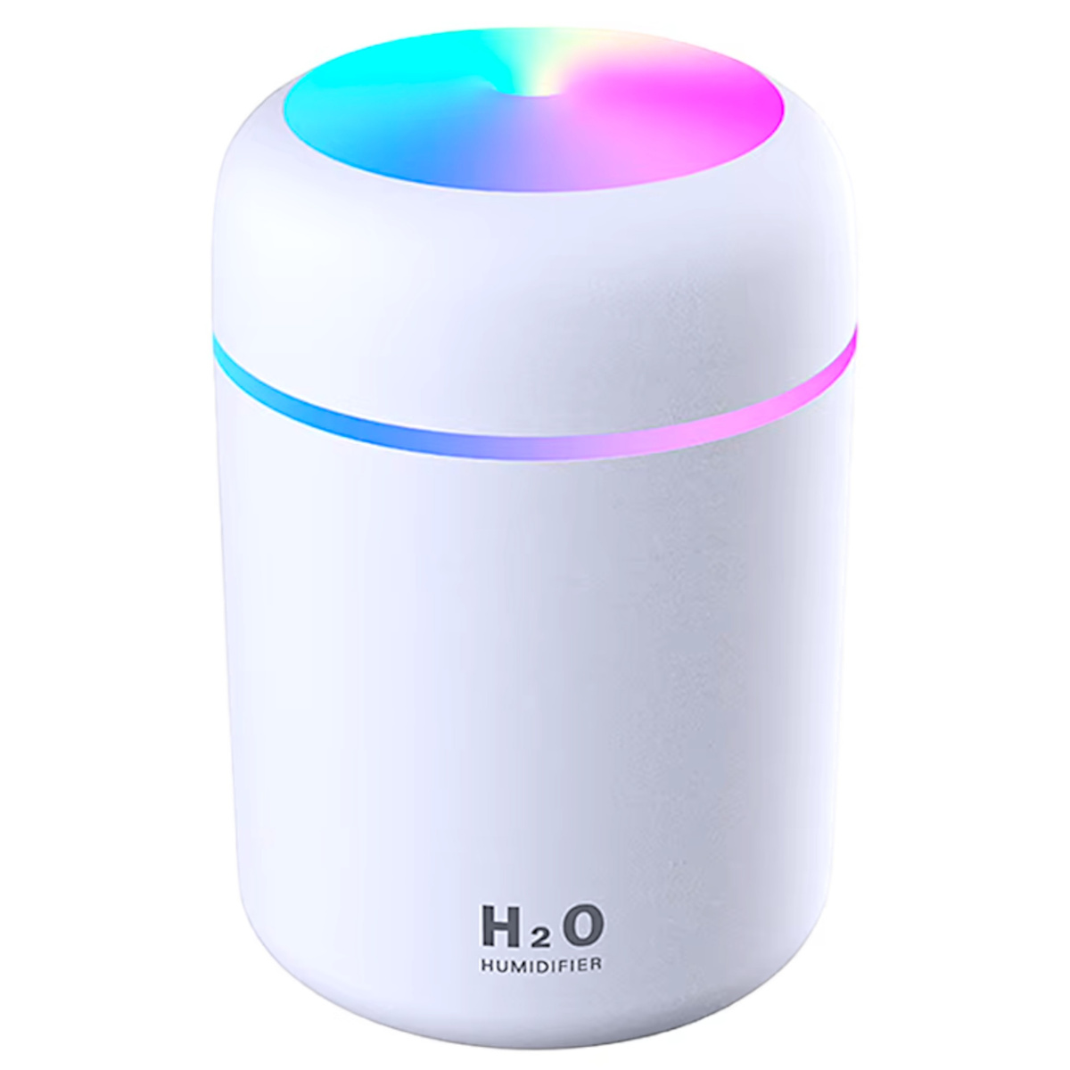 NAWILŻACZ POWIETRZA DYFUZOR AROMATERAPIA LAMPKA NOCNA LED RGB Z PILOTEM USB