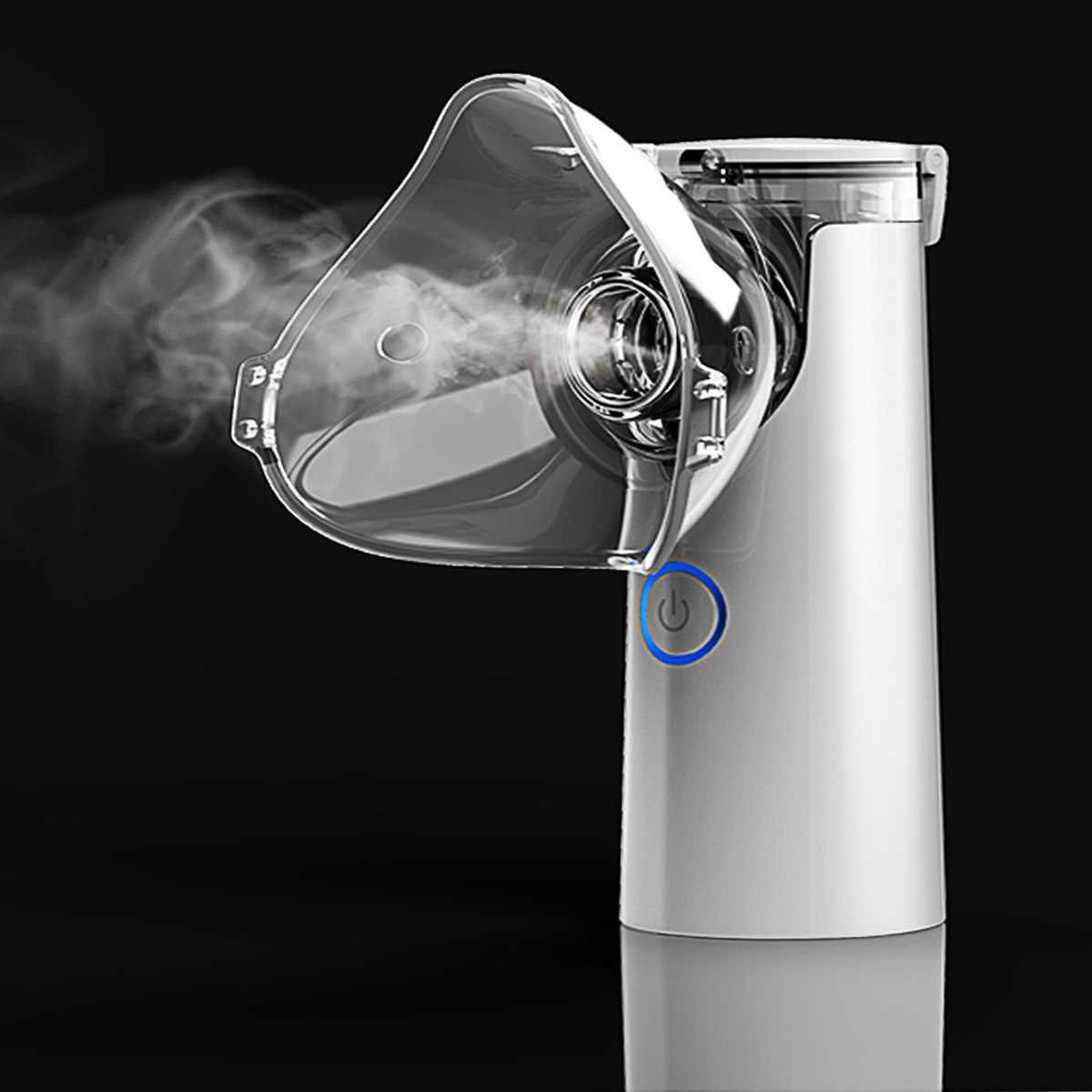 INHALATOR NEBULIZATOR DLA DZIECI I DOROSŁYCH PRZENOŚNY  USB CICHY  MEMBRANOWY SIATECZKOWY