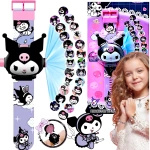 KUROMI ZEGAREK Z PROJEKTORM 3D WYŚWIETLA OBRAZKI IKONY PROJEKTOR