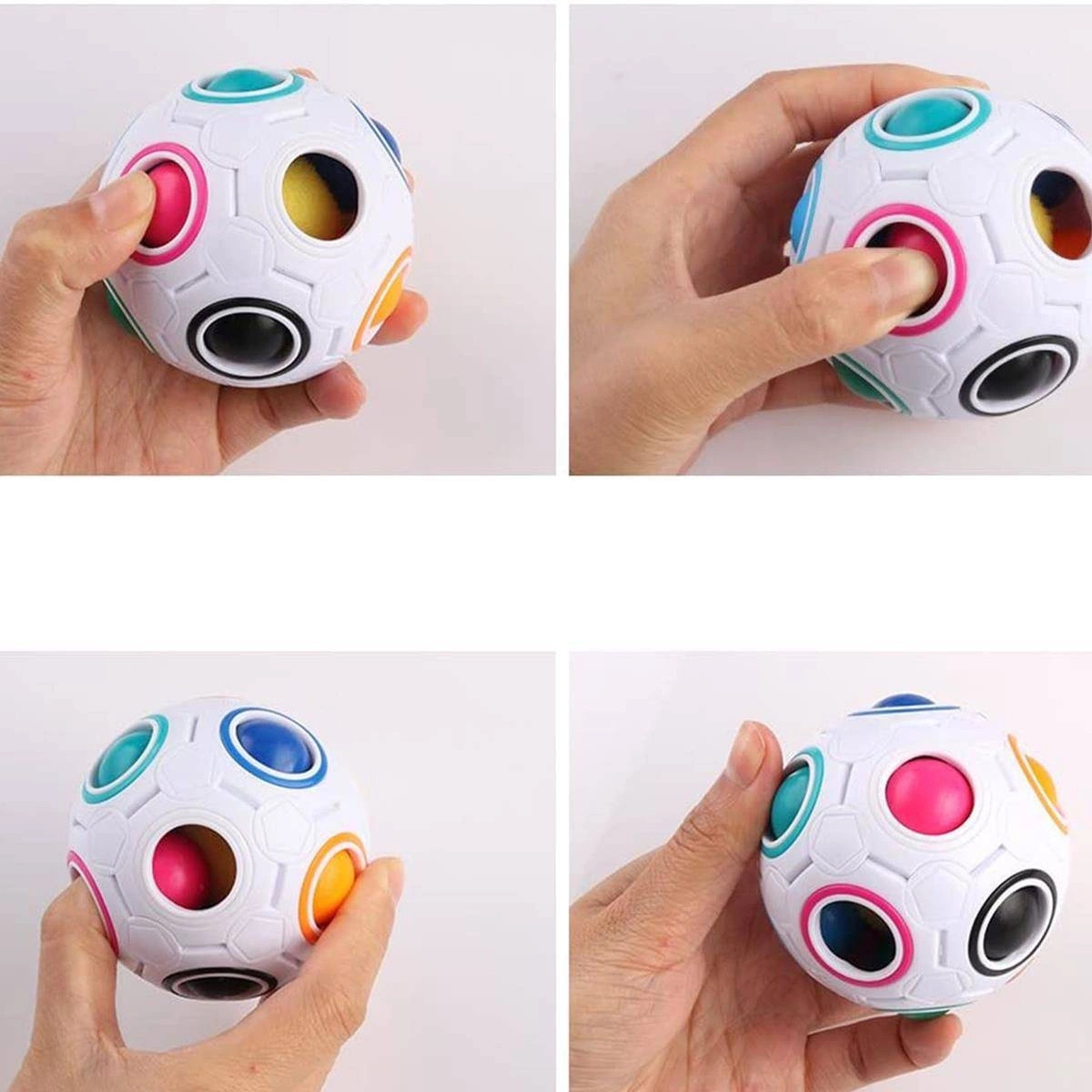 MAGICZNA PIŁKA ANTYSTRESOWA GNIOTEK PIŁECZKA FIDGET ZABAWKA SENSORYCZNA