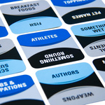 TAPPLE GRA SŁOWNA EDUKACYJNA KREATYWNA ZABAWA GRA RODZINNA 36 KART LITERKI