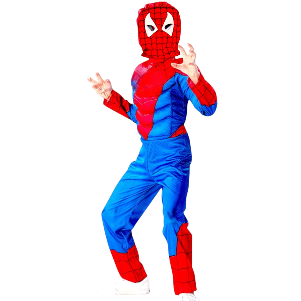 SPIDERMAN - STRÓJ DLA DZIECI + MASKA rozmiar L