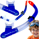 RURKA PŁYWACKA DO NURKOWANIA Z ZAWOREM UNISEX 