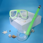 ZESTAW DO NURKOWANIA OKULARY PŁYWACKIE Z RURKĄ GOGLE DO WODY ŁATWE ZAPIĘCIE