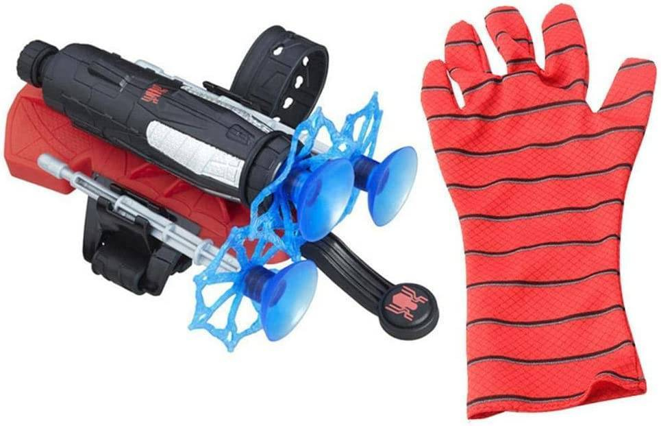 SPIDERMAN MEGA ZESTAW 5w1 FIGURKA 2x RĘKAWICA WYRZUTNIA SIECI MASKA KOSTIUM