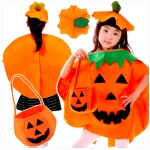 STRÓJ NA HALLOWEEN - DYNIA + TOREBKA NA CUKIERKI