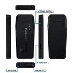 MEGA ZESTAW PROJEKTOR RZUTNIK ANDROID + KONSOLA RETRO 2x PAD 