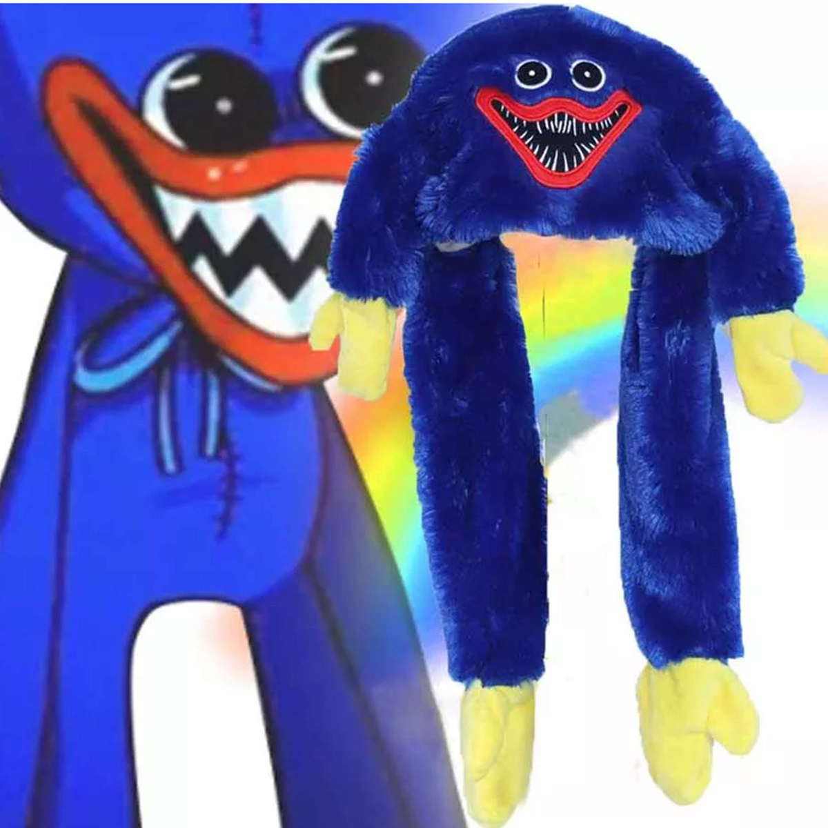 HUGGY WUGGY Czapka świecąca z uszami LED