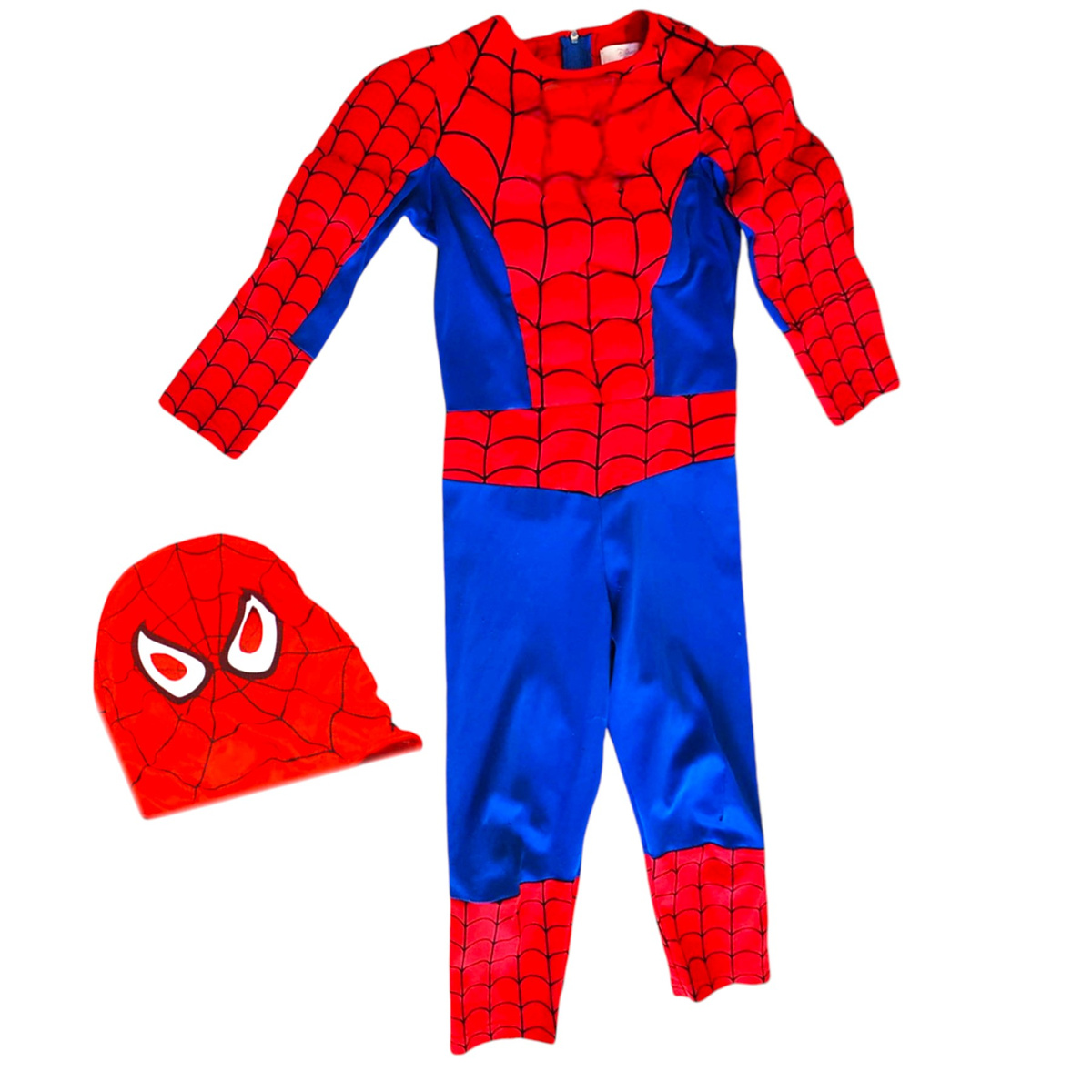 SPIDERMAN - STRÓJ DLA CHŁOPCA GRUBY Z MIĘŚNIAMI