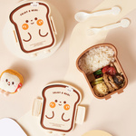 POJEMNIK NA JEDZENIE DLA DZIECI LUNCH BOX LUNCHBOX ŚNIADANIÓWKA + SZTUĆCE