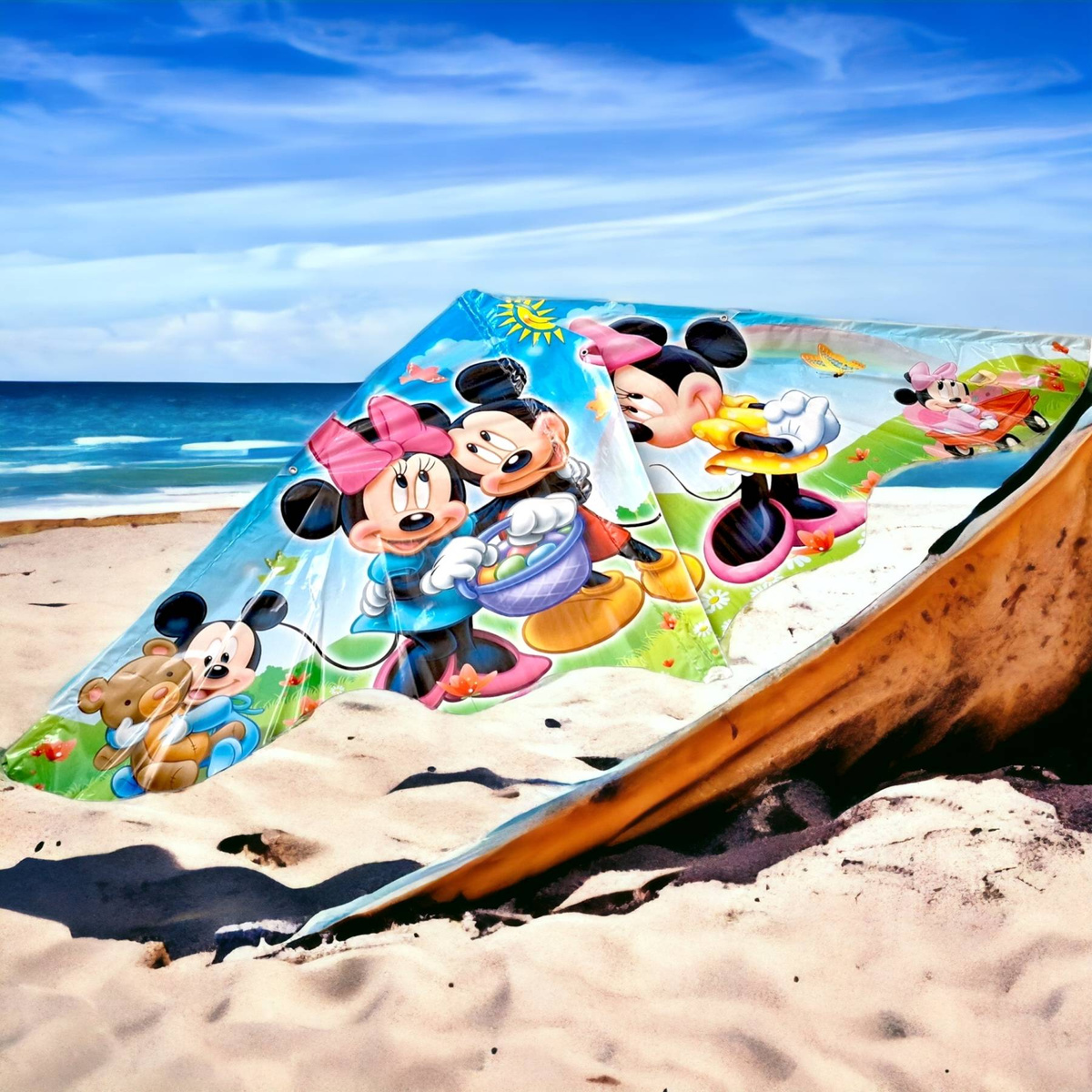 MYSZKA MINNIE Latawiec dla dzieci 120x60 cm
