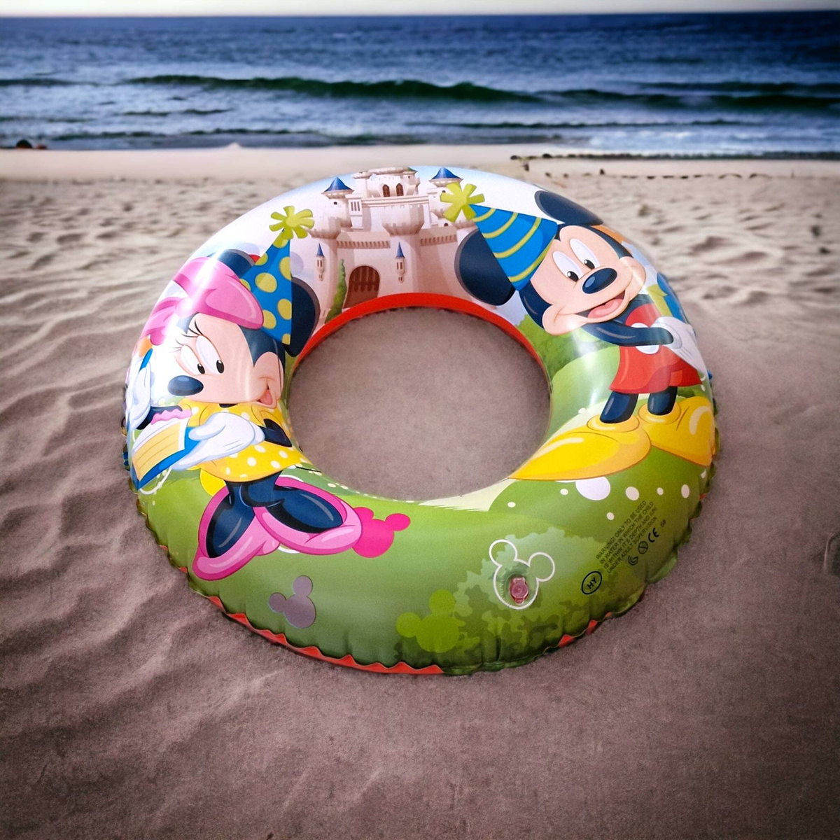 Zestaw Plażowy Koło do pływania + rękawki 2w1 Myszka Minnie i Miki