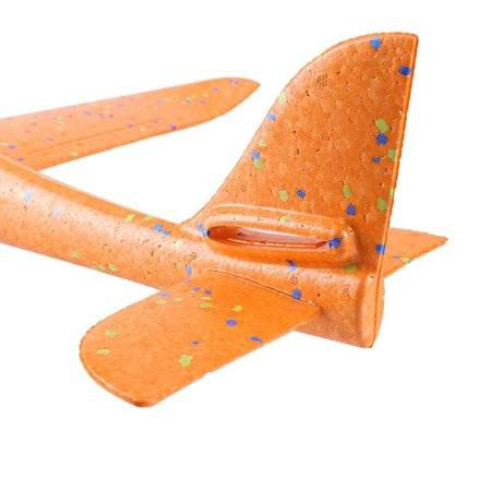 Duży samolot styropianowy szybowiec wyrzutnia 37cm