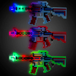 MINECRAFT Zestaw Karabin + Miecz + Siekiera  Pixel 