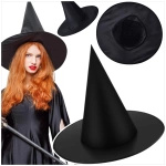 KAPELUSZ WIEDŹMY CZAROWNICY CZAPKA CZARODZIEJA NA HALLOWEEN COSPLAY IMPREZĘ