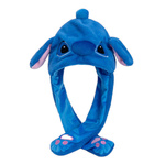 PLUSZOWA CZAPKA Z RUCHOMYMI USZAMI LILO STICH STITCH ŚWIECI CIEPŁA POLAROWA