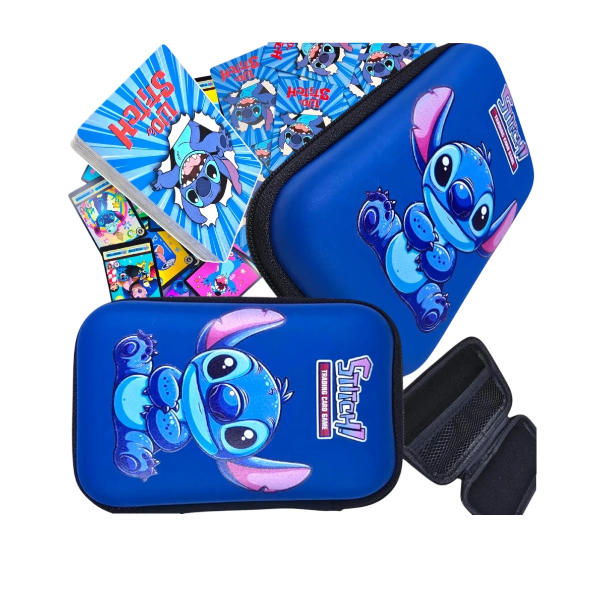 LILO I STICH KARTY KOLEKCJONERSKIE SPECJALNE DO GRY 45 KART + ETUI PUDEŁKO