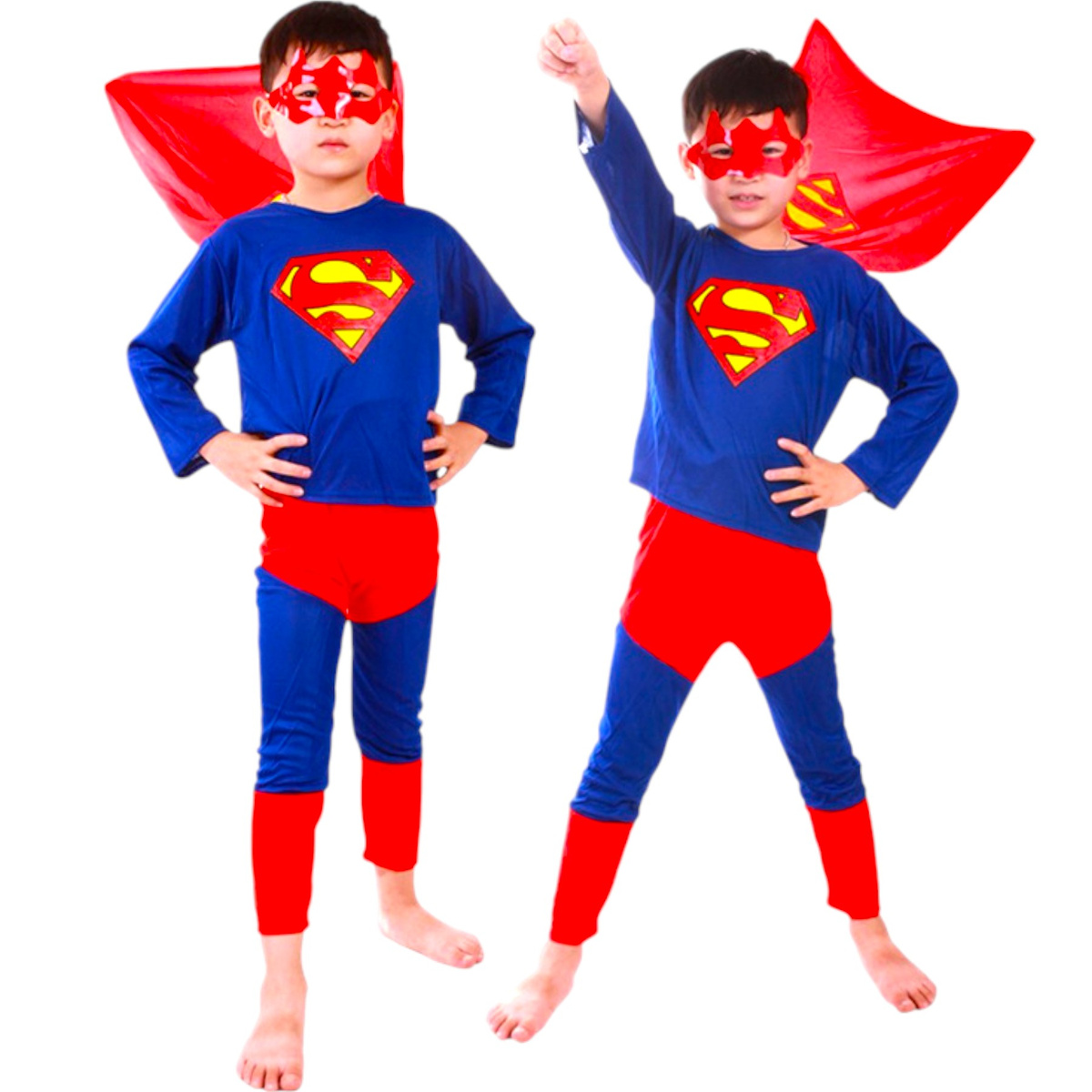 SUPERMAN - STRÓJ DLA CHŁOPCA rozmiar L