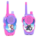 WALKIE TALKIE 2x KRÓTKOFALÓWKA KRAINA LODU ZESTAW ELSA ANNA SŁUCHAWKI