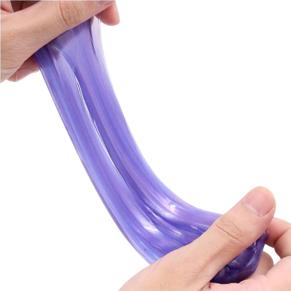 GALAXY SLIME - KULKA UCIEKAJĄCA MASA PLASTYCZNA PERŁOWA GLUTY