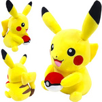 POKEMON Duża maskotka Pikachu z Pokeball 40cm