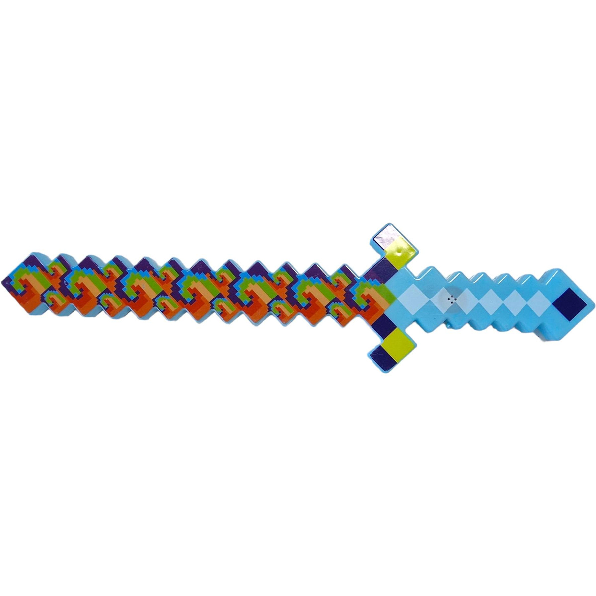MINECRAFT Zestaw Karabin + Miecz + Siekiera Pixel