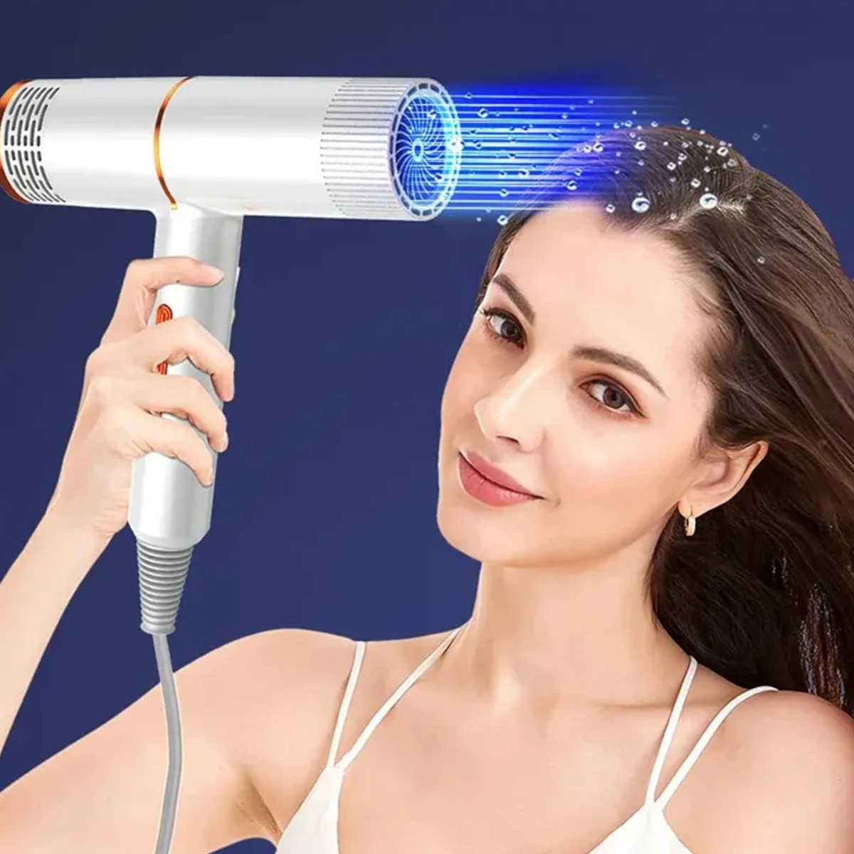 MAŁA SUSZARKA DO WŁOSÓW JONIZACJA KONCENTRATOR CICHA KOMPAKTOWA JONOWA 800W