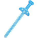  MIECZ ŚWIECĄCY Z GRY MINECRAFT MEGA DUŻY MIECZ ŚWIETLNY MEGA DŁUGI PIXEL