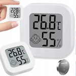 MINI STACJA POGODOWA TERMOMETR HIGROMETR POGODYNKA POKOJOWA CZUJNIK BATERIA