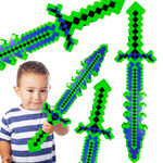  MIECZ ŚWIECĄCY Z GRY MINECRAFT MEGA DUŻY MIECZ ŚWIETLNY MEGA DŁUGI PIXEL