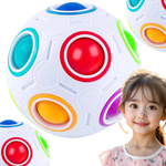 MAGICZNA PIŁKA ANTYSTRESOWA GNIOTEK PIŁECZKA FIDGET ZABAWKA SENSORYCZNA