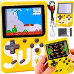 MINI KONSOLA RETRO PRZENOŚNA GRA 400 GIER NA TV KOLOROWE GIERKI GAME BOX