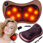 MASAŻER SHIATSU PODUSZKA MASUJĄCA DO CIAŁA KARKU STÓP ŁADOWARKA SAMOCHODOWA