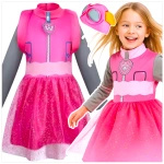 PSI PATROL STRÓJ SKYE KOSTIUM DLA DZIEWCZYNKI NA IMPREZĘ SUKIENKA S