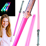 KOLOROWY MIECZ ŚWIETLNY  MIECZ ŚWIECĄCY DŁUGI 70CM XXL